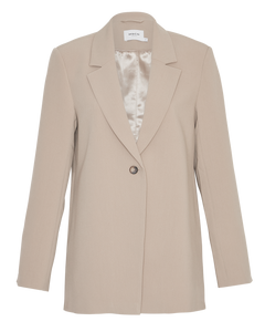 Barbine Slit Blazer - Trench Coat