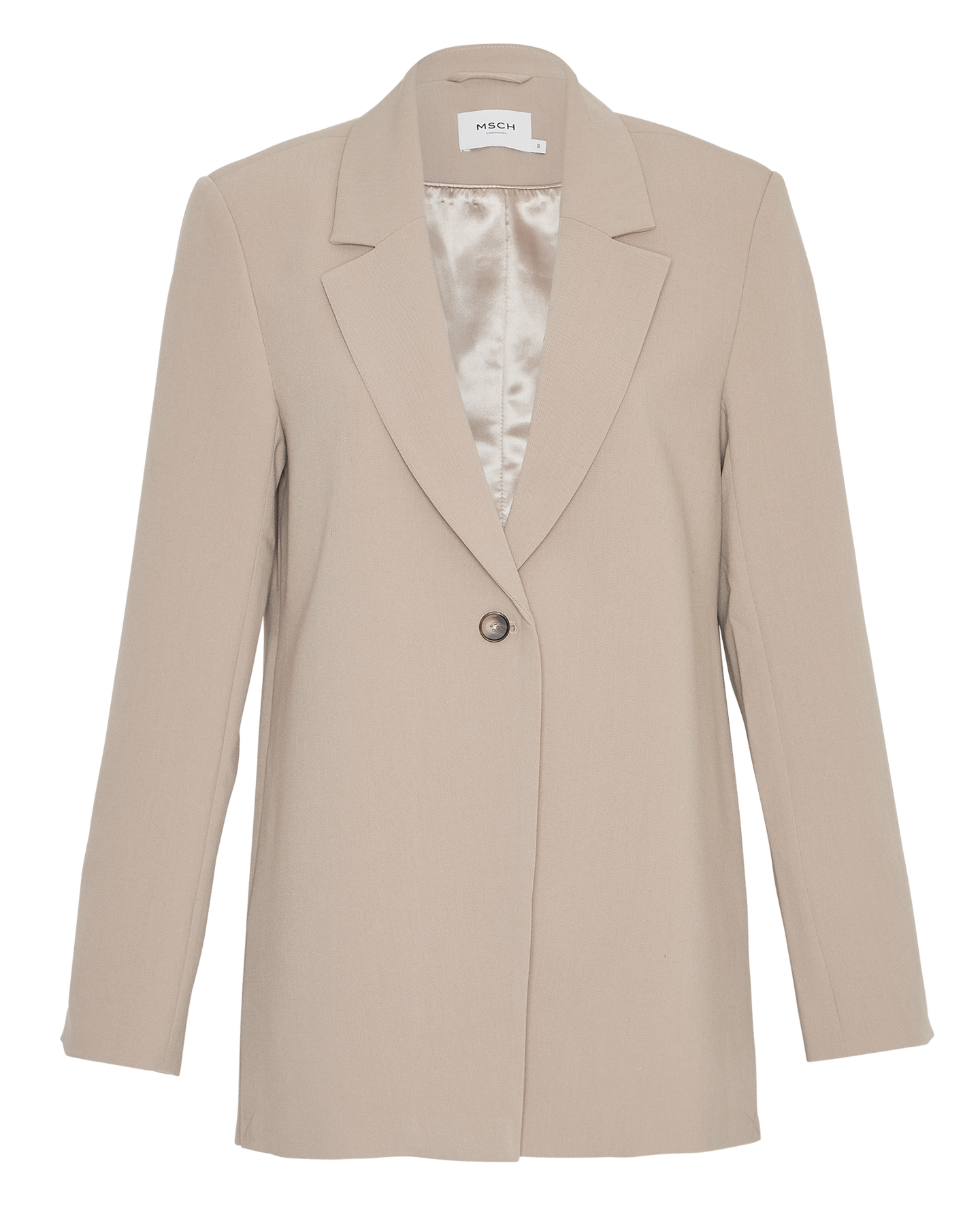 Barbine Slit Blazer - Trench Coat