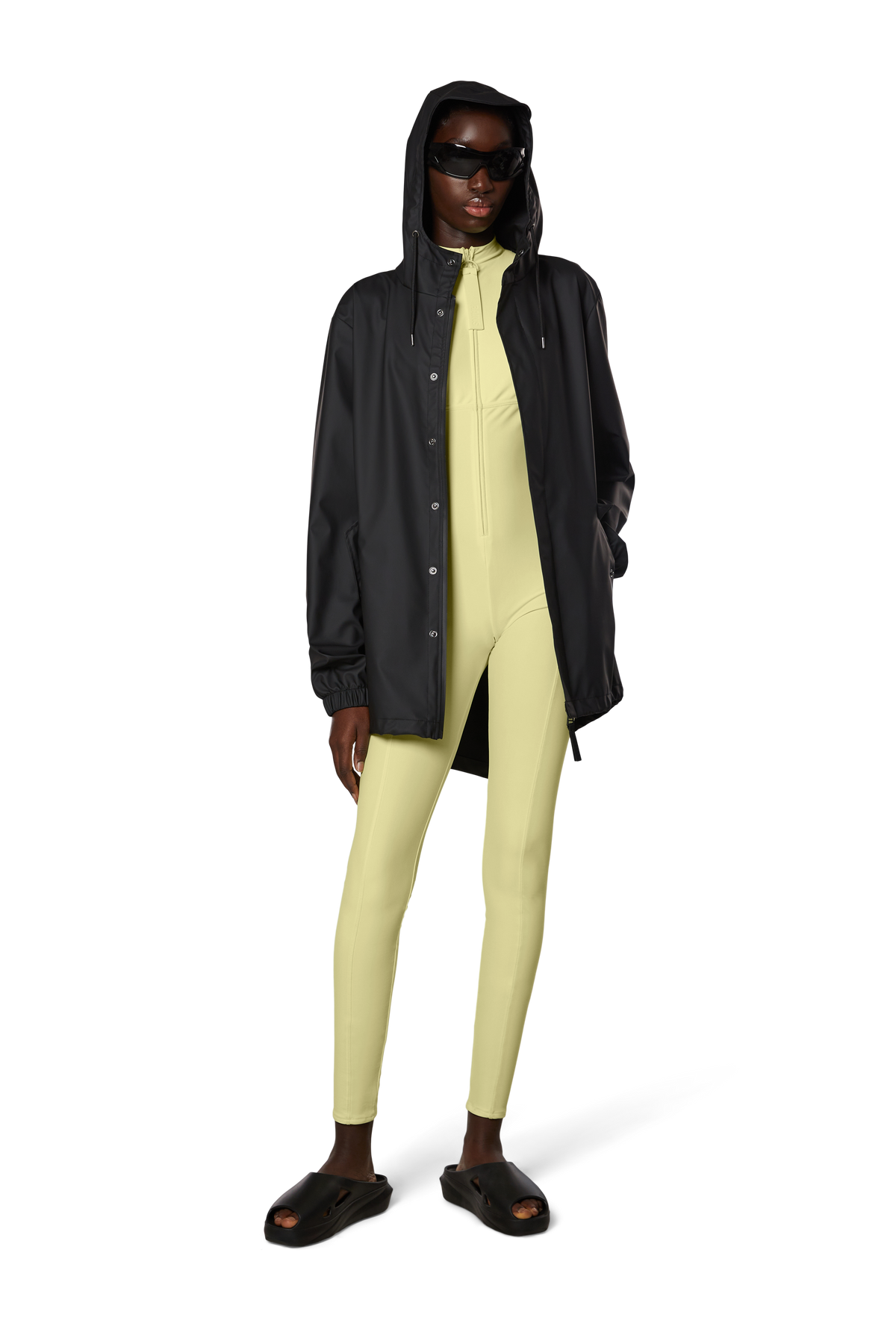 Fishtail Jacket - Svart