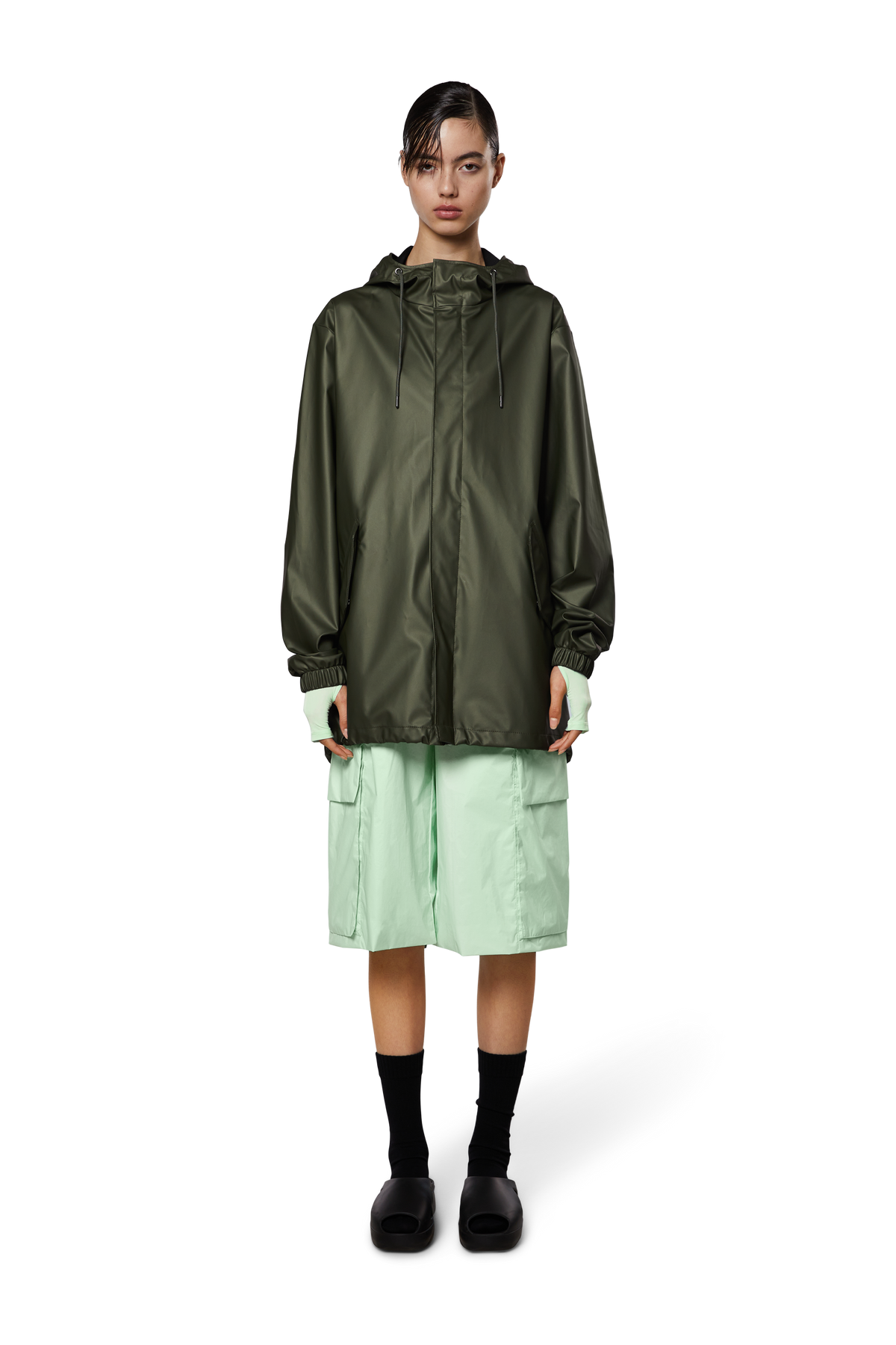 Fishtail Jacket - Evergreen