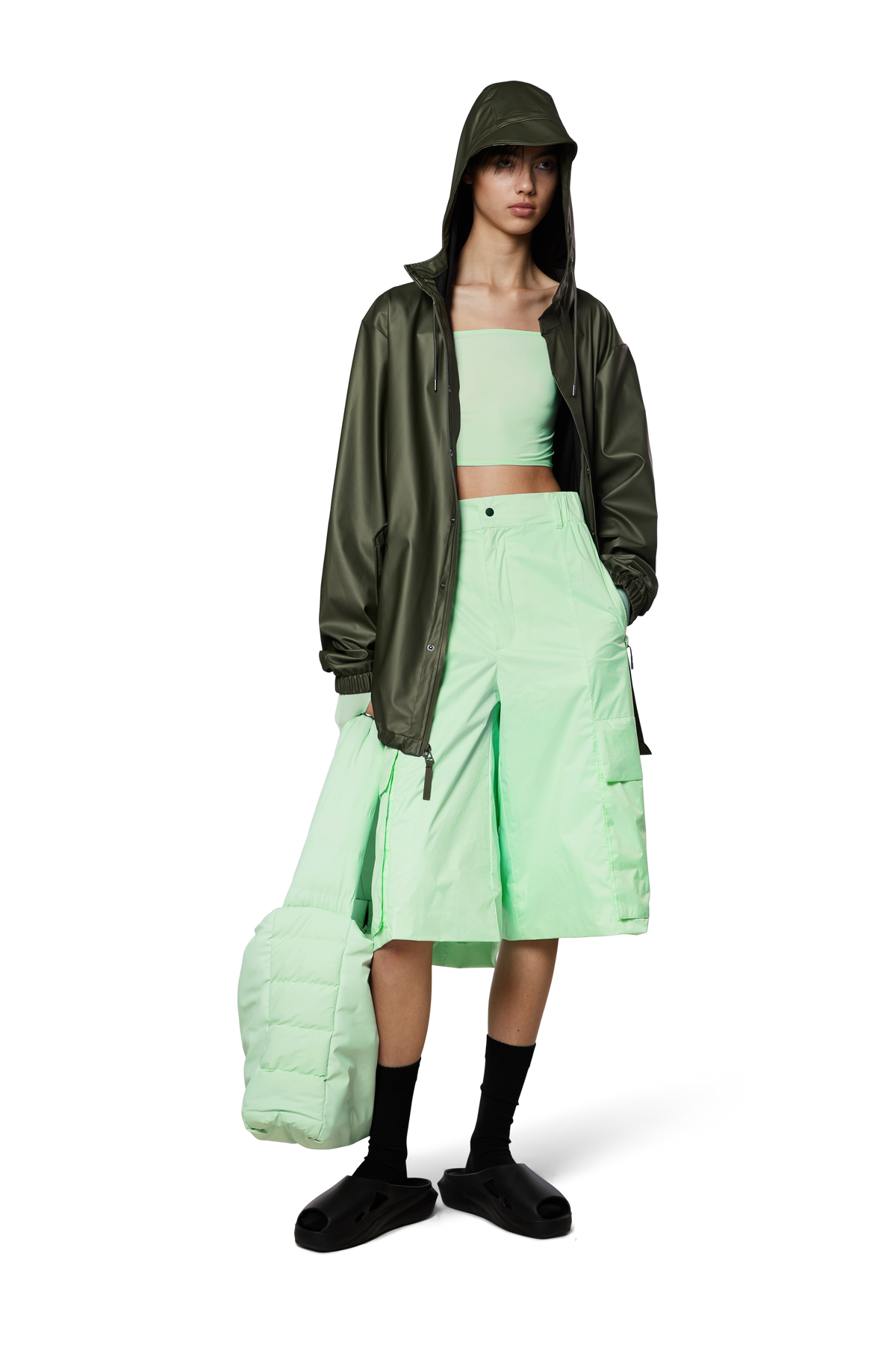 Fishtail Jacket - Evergreen