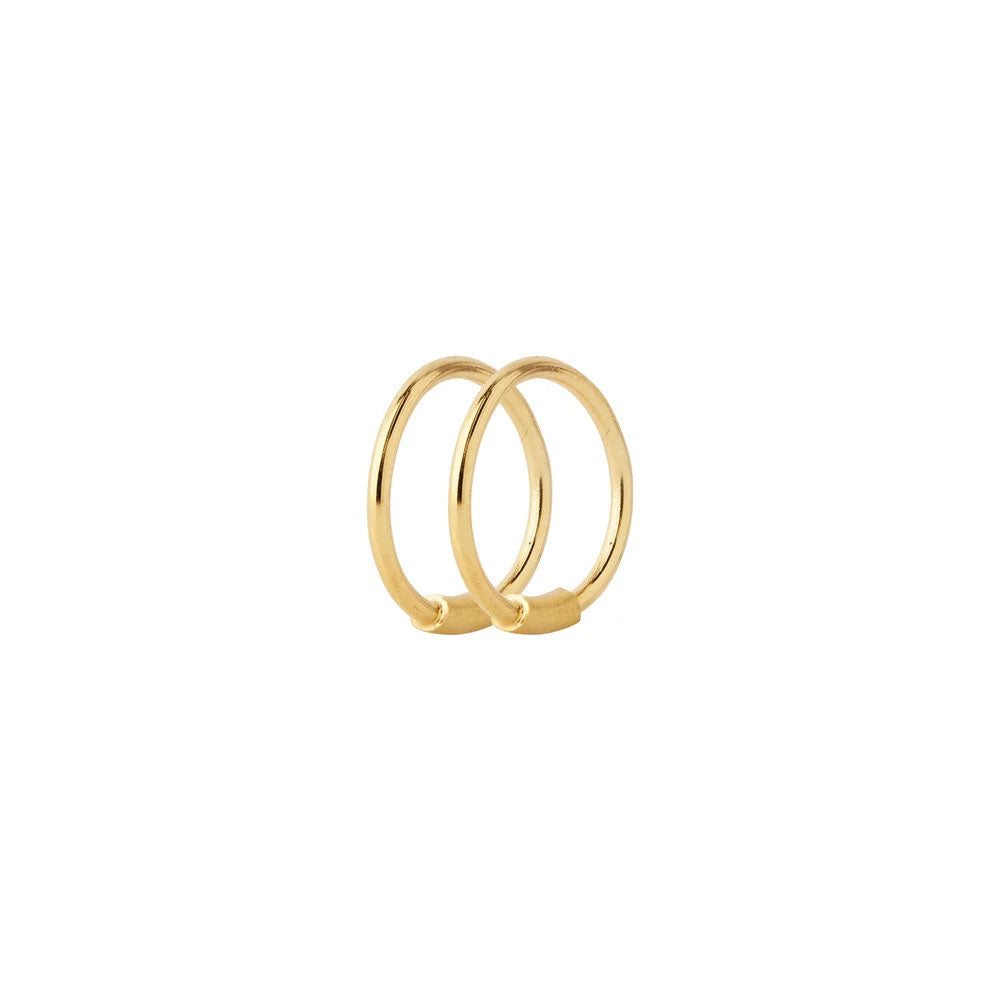 Basic 8 Hoop - Gold