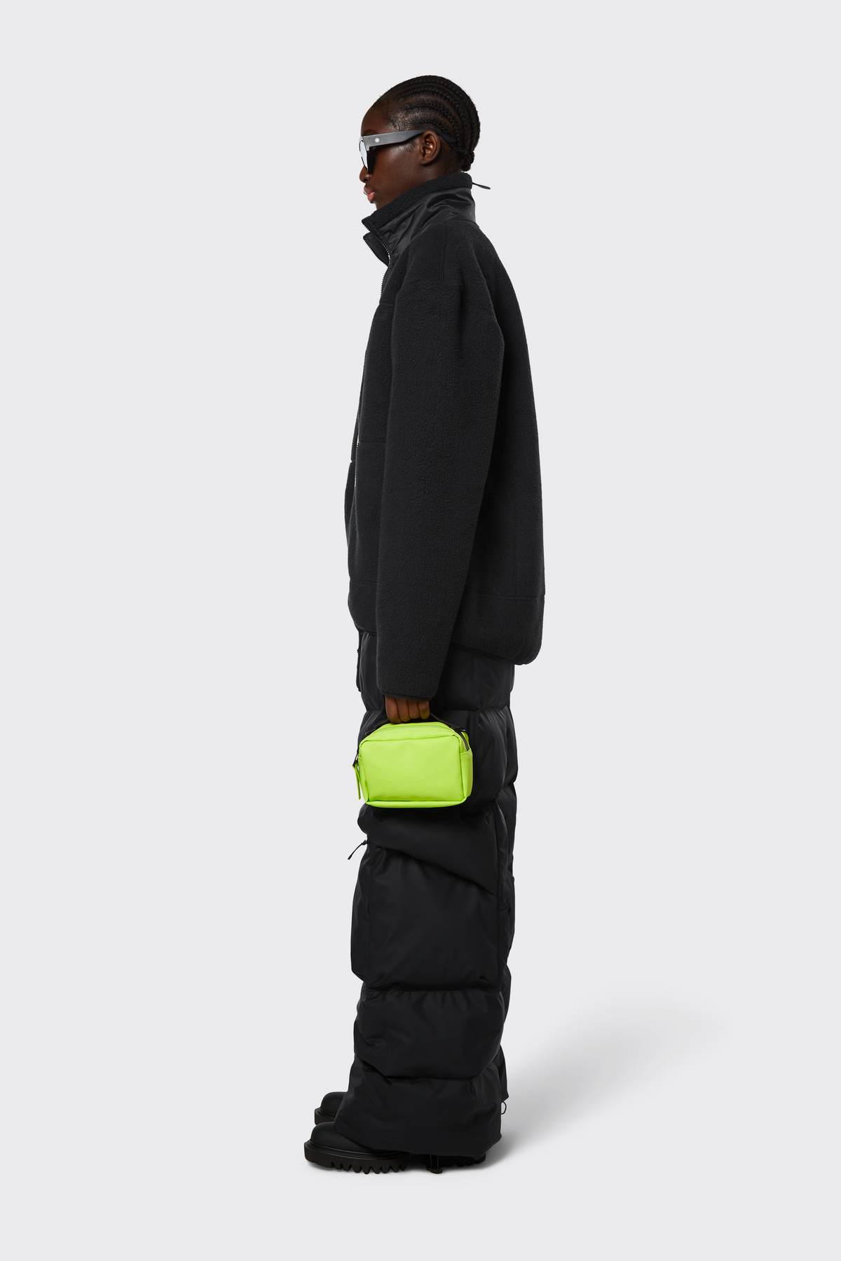 Heavy Fleece Jacket - Black