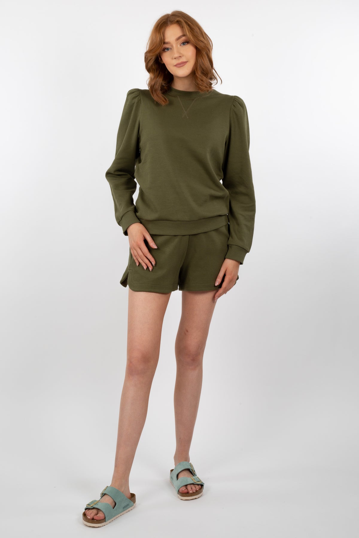 Day Spin Shorts - Deep Olive