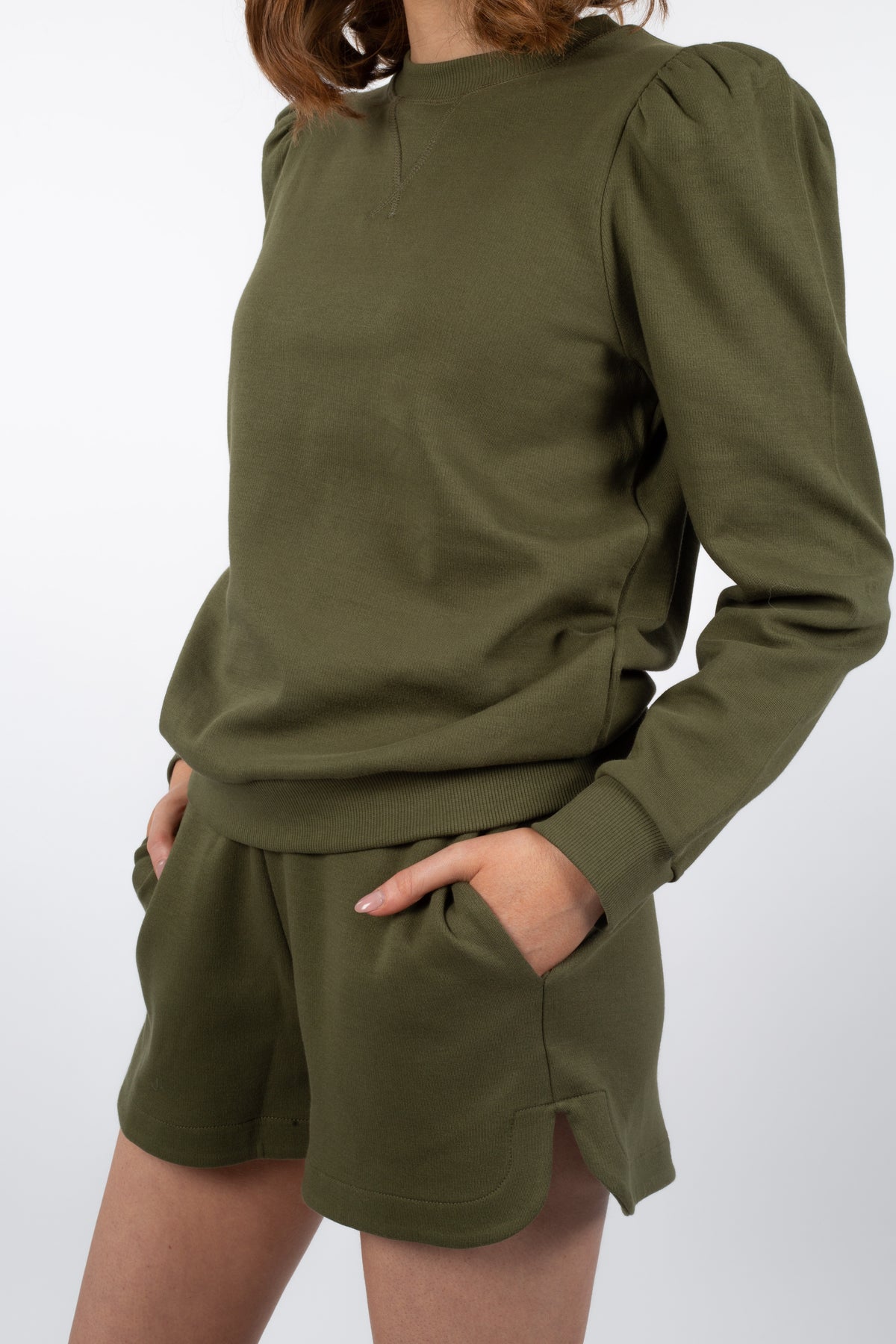 Day Spin Shorts - Deep Olive