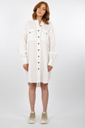 Jett Shirt Dress FRE - White