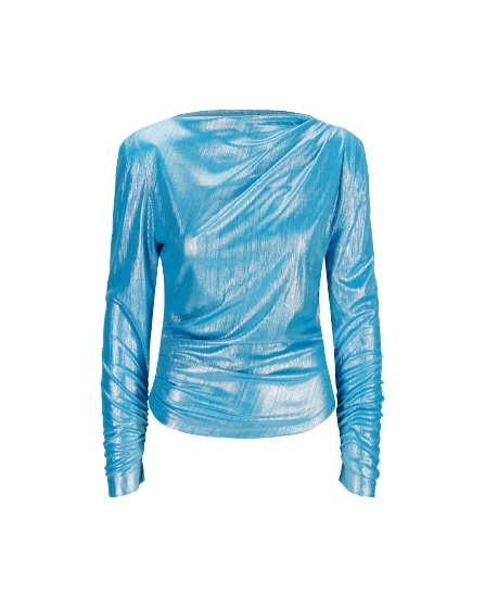 Shine Top CC - Electric Blue