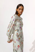 Alize Dress - Soft Floral Pistachio