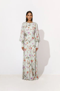 Alize Dress - Soft Floral Pistachio