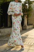 Alize Dress - Soft Floral Pistachio
