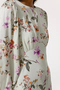 Alize Dress - Soft Floral Pistachio