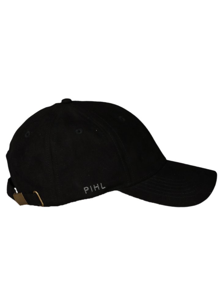 Lily Cap Suede - Black Vegan Suede