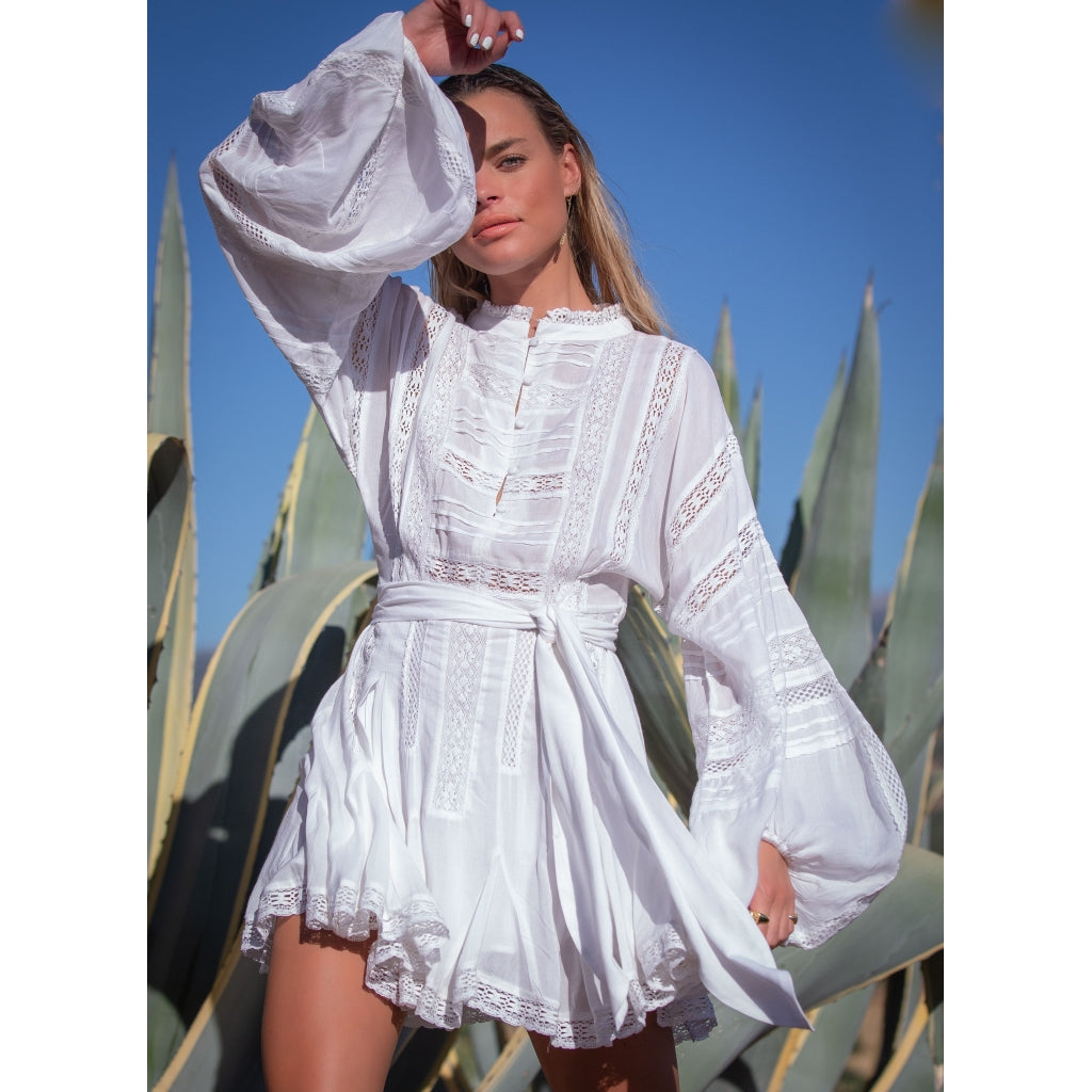 Lita Dress - Bright White