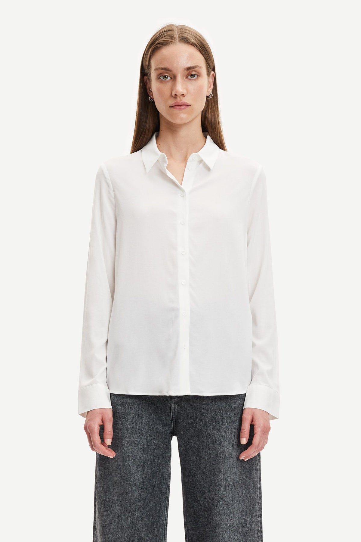 Milly Np Skjorta - Clear Cream