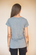 Women's T-shirt - Grey Melange - The Product - T-skjorter & Topper - VILLOID.no