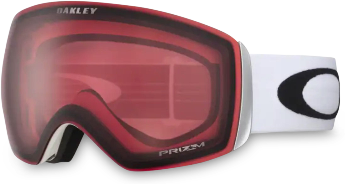 Flight Deck L Matte White - Prizm Rose - Goggles