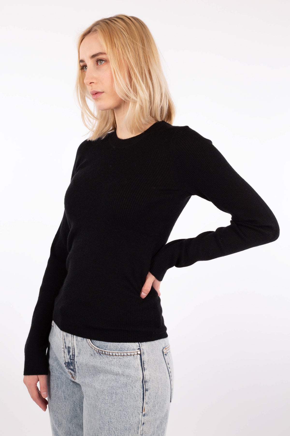 Jump Around Longsleeve - Jet Black