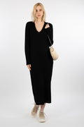 Tearz Dress - Anthracite Black