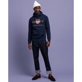 Archive Shield Hoodie - Evening Blue