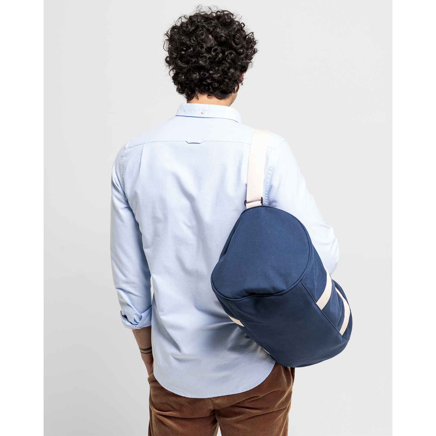 Slim Oxford BD - Capri Blue
