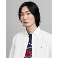 Slim Oxford BD - White