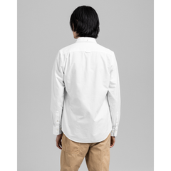 Slim Oxford BD - White