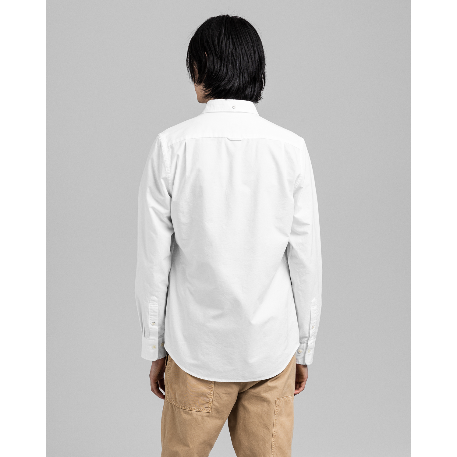 Slim Oxford BD - White