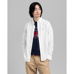 Slim Oxford BD - White