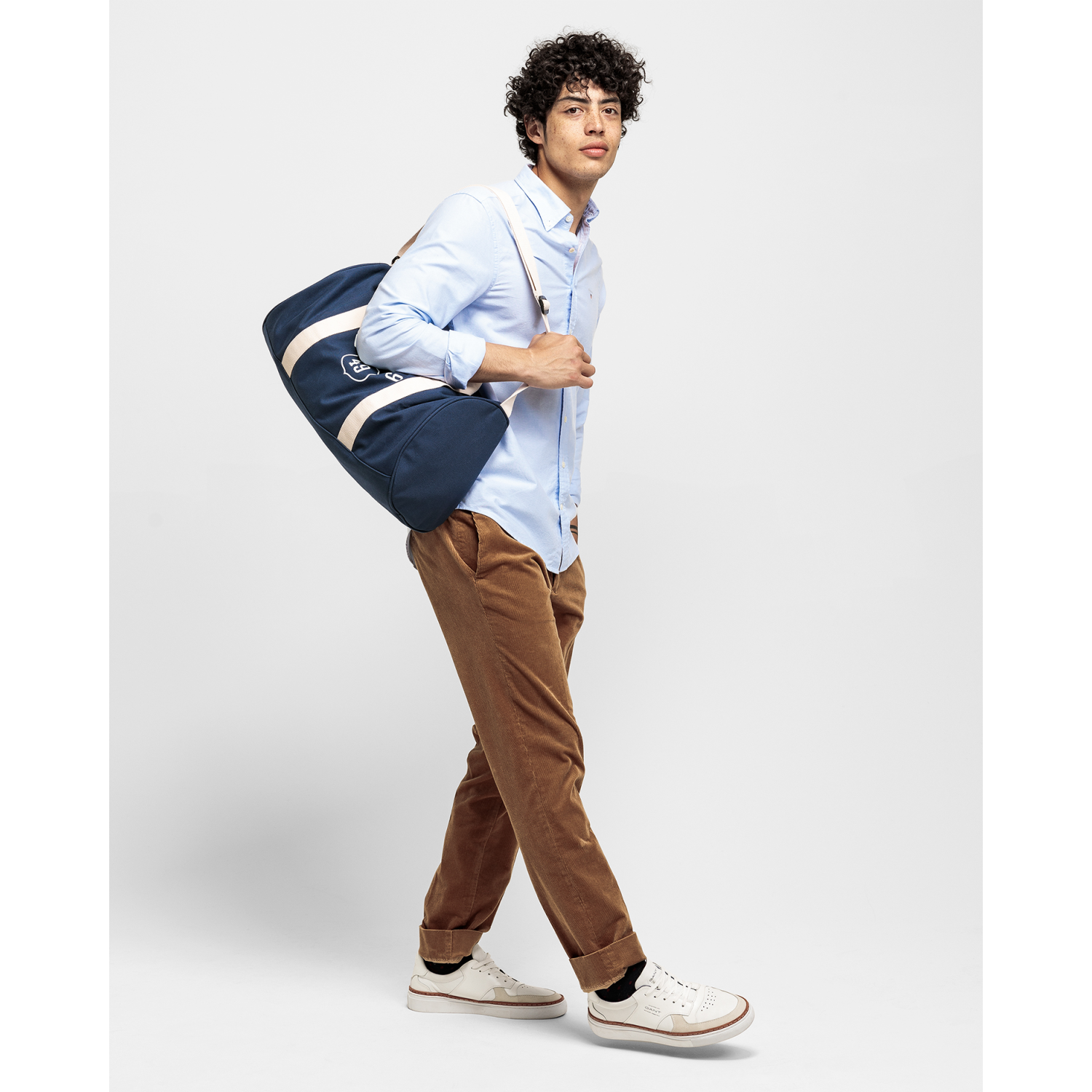 Slim Oxford BD - Capri Blue