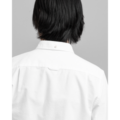 Slim Oxford BD - White