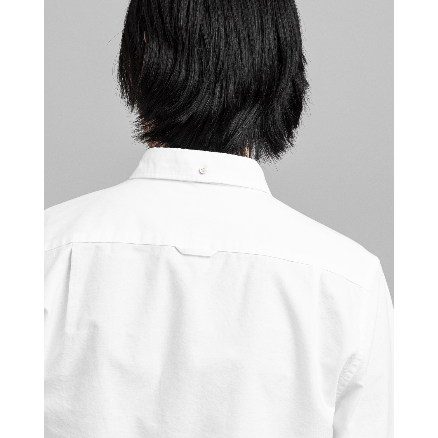 Slim Oxford BD - White