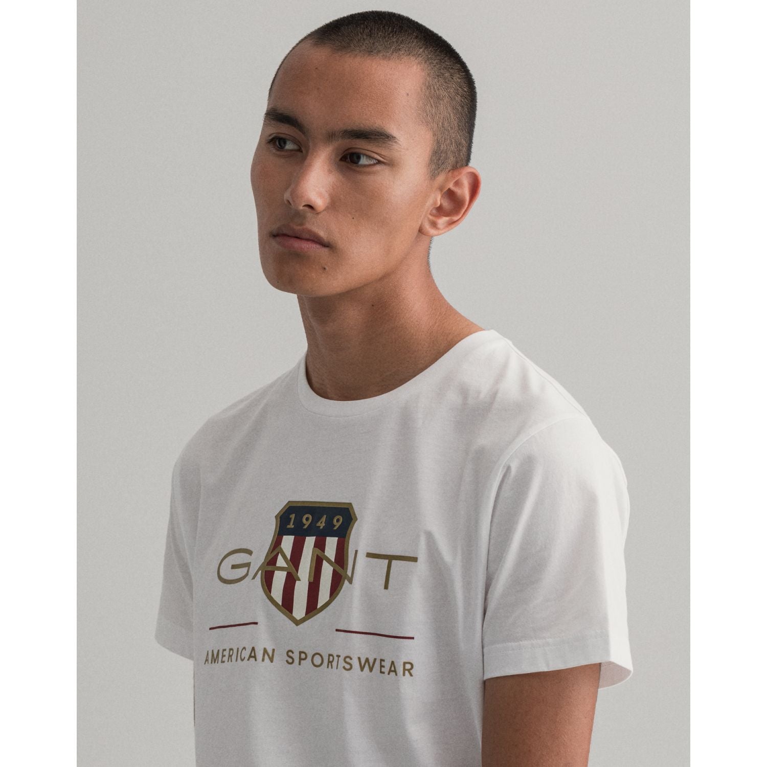 Archive Shield SS T-Shirt - White - Men