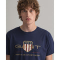 Archive Shield SS T-Shirt - Evening Blue - Men