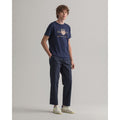 Archive Shield SS T-Shirt - Evening Blue - Men