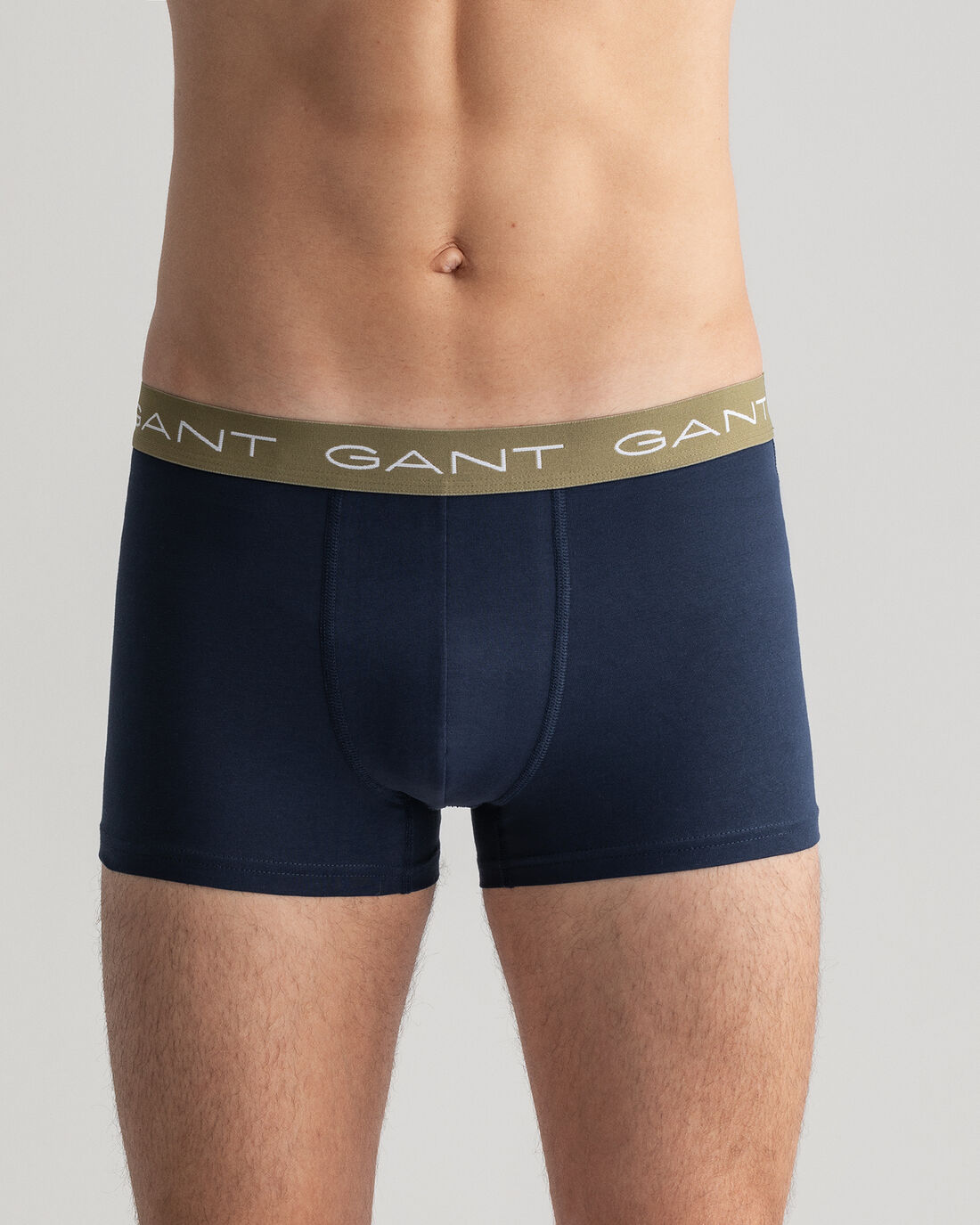 Rugby Stripe Trunk 3-Pack - Utility Green