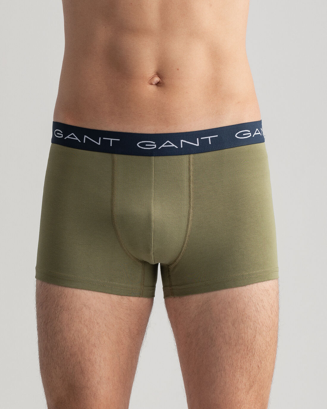 Rugby Stripe Trunk 3-Pack - Utility Green
