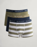Rugby Stripe Trunk 3-Pack - Utility Green