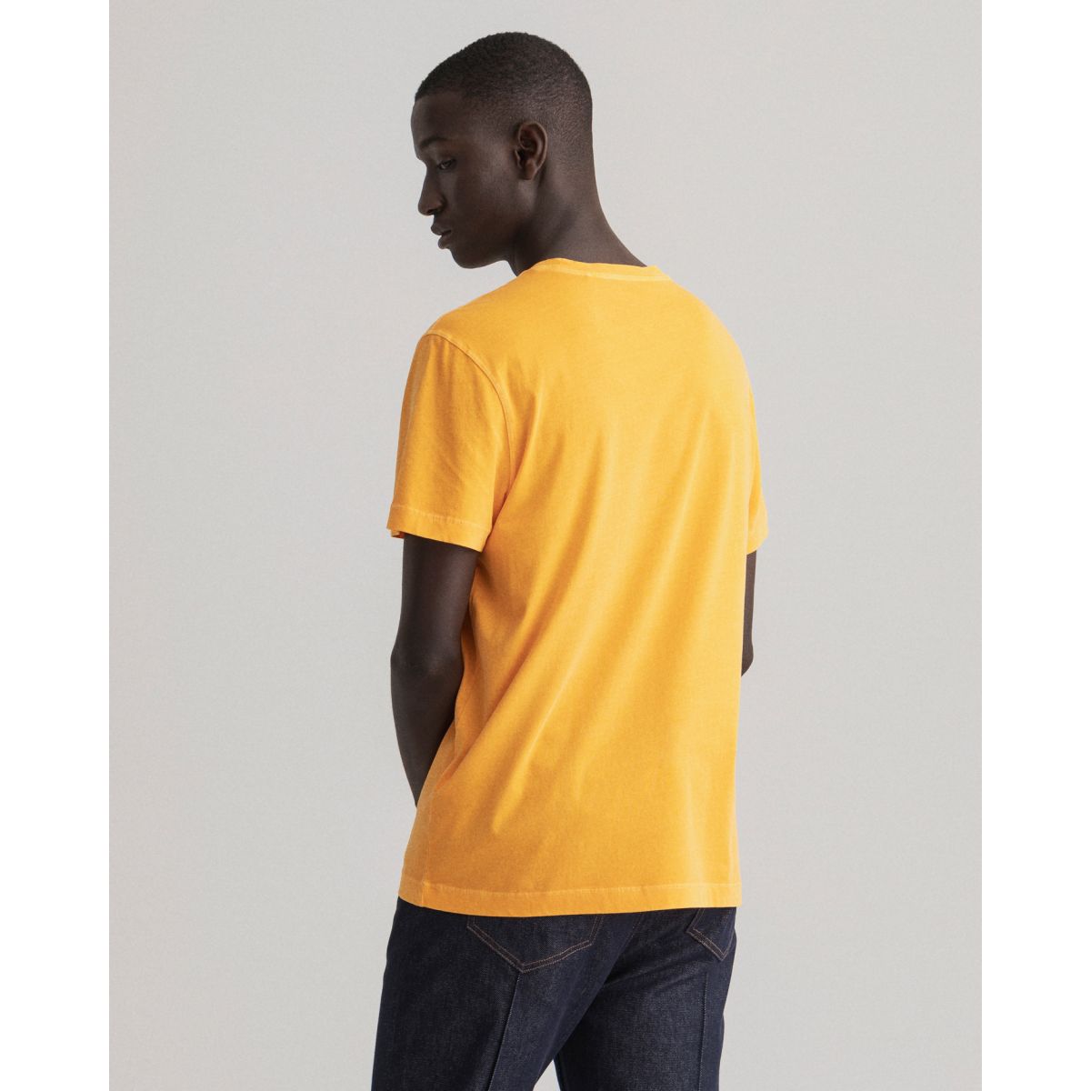 D1. Sunfaded SS T-shirt - Dahlia Orange