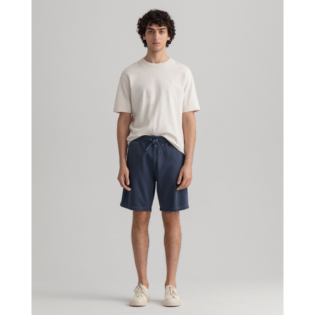 D2. Sunfaded Sweat Shorts - Evening Blue
