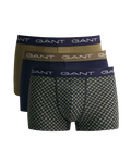 3-Pack Foulard Print Trunks - Evening Blue
