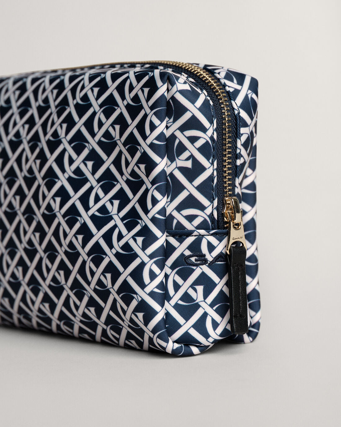 Monogram Print Makeup Bag - Evening Blue