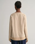 Logo Striped Ls T-Shirt - Dark Khaki