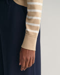 Light Cotton Breton C-Neck - Dry Sand