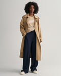 Light Cotton Breton C-Neck - Dry Sand