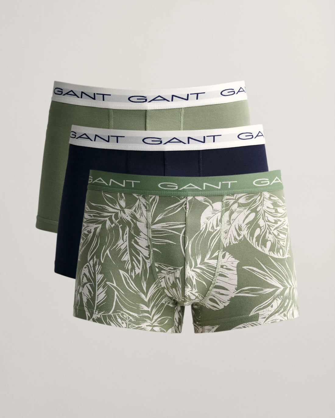 Trunk 3-Pack - Tropical Leaves Print