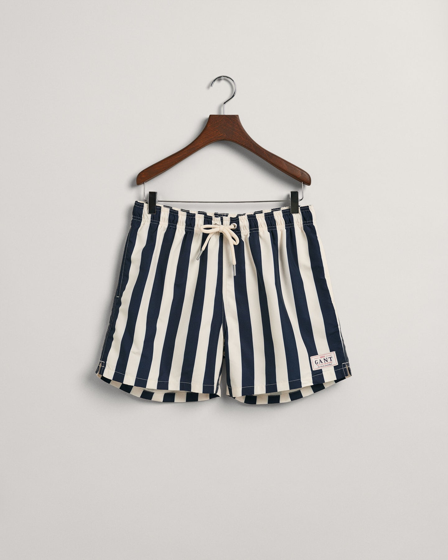 CF Block Stripe Swim Shorts - Evening Blue
