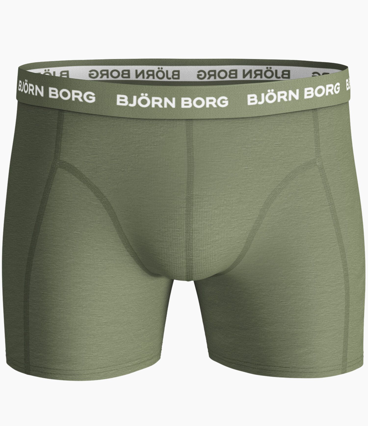 Seasonal Solid Essential Shorts 5-Pack - Oil Green