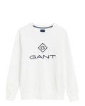 Lock Up C-Neck Sweat - Eggshell