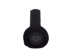W Embroidered L Earmuffs - Black