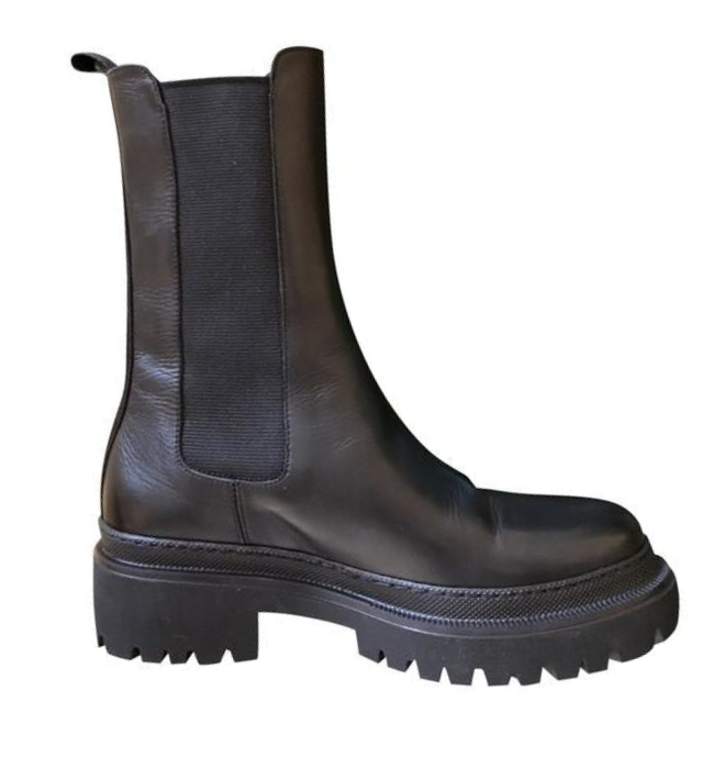 6060/7140 Ladies Ankle Boot - Eva Calf Nero